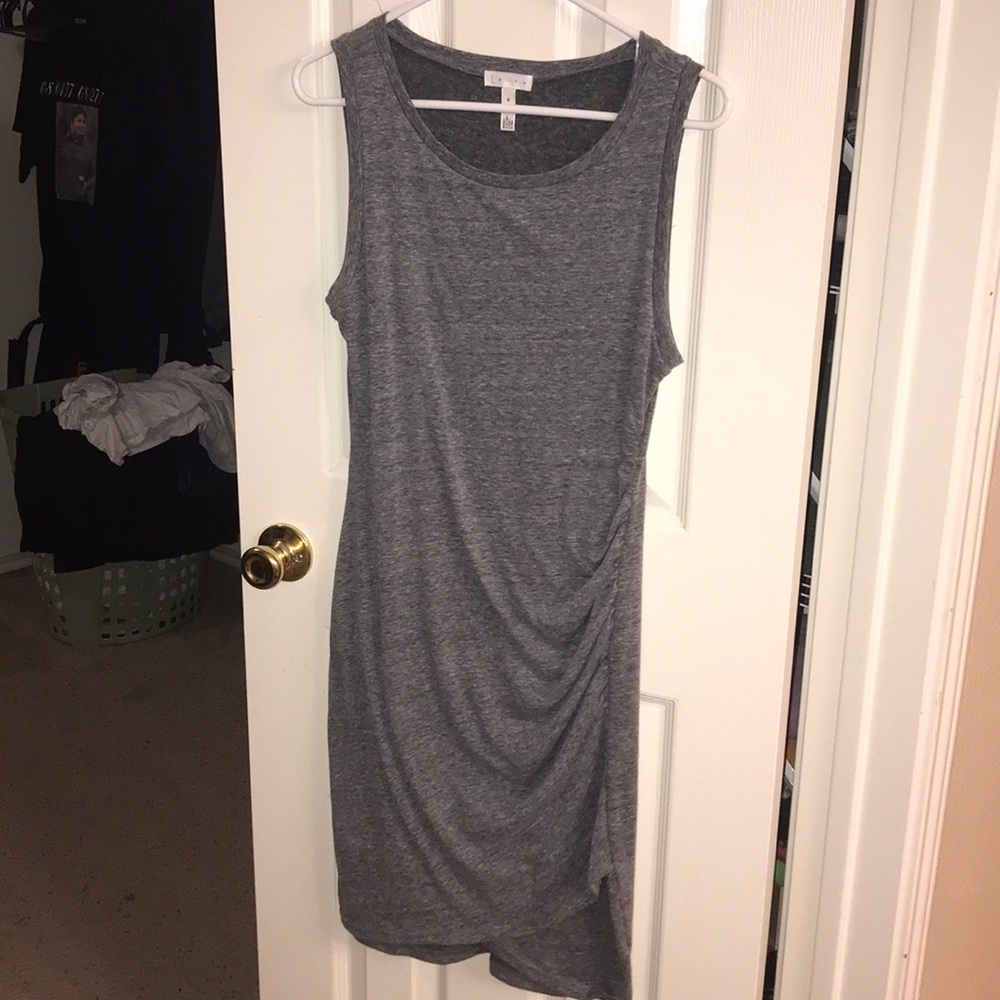 Leith Ruched Body-Con Tank Dress